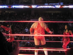 Brodus Clay and the Funkadactyls Post Match Dance