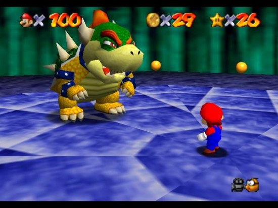 Mario 64 Bowser Fight