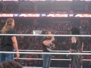 Shawn Michaels, HHH, and The Undertaker
