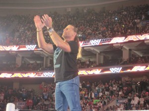 Shawn Michaels clapping