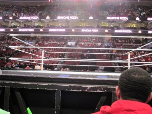 WWE Raw - Ringside seat
