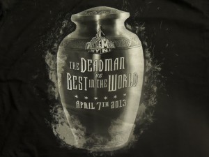 CM Punk - Undertaker Shirt - Back