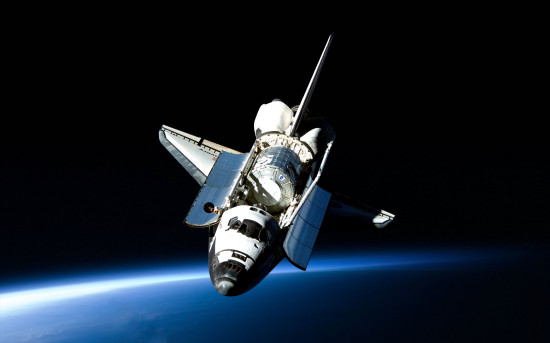 Orbiter in space