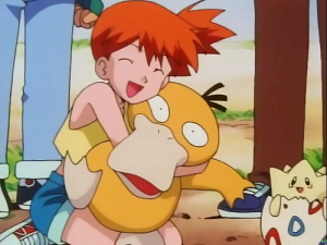 Misty and Psyduck