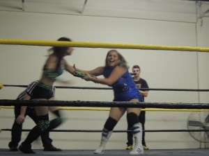 Brittany Blake vs Brooke Danielle at CZW Dojo Wars VIII 01