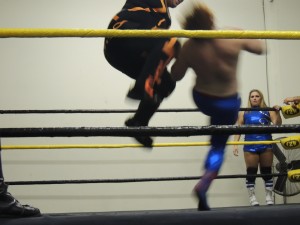 Brooke Danielle, Ben Ortiz, Ryan Galleon, and Kinky Kenneth vs Andrew Wolf, Joe Gacy, Conor Claxton, and Nate Carter at CZW Dojo Wars X 05