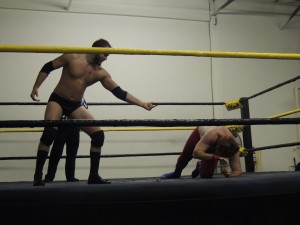 Andrew Wolf vs Ryan Galeone at CZW Dojo Wars XI 05