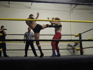 Andrew Wolf vs Ryan Galeone at CZW Dojo Wars XI 06