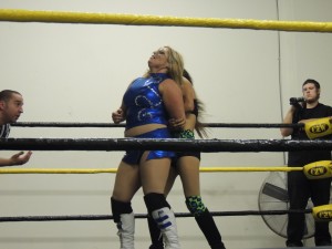 Brooke Danielle vs Brittany Blake at CZW Dojo Wars XI 02