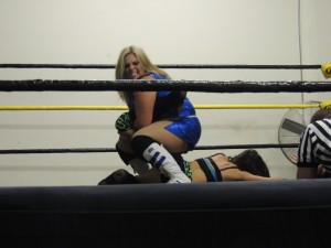 Brooke Danielle vs Brittany Blake at CZW Dojo Wars XI 05