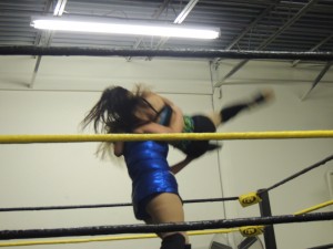 Brooke Danielle vs Brittany Blake at CZW Dojo Wars XI 06