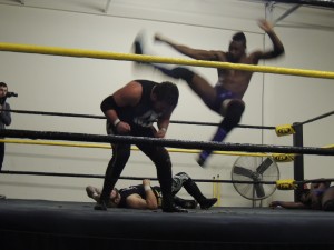 Eric Corvis and Myke Quest vs Nate Carter and Dave McCall at CZW Dojo Wars XV 05