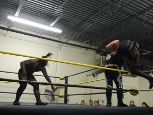 Eric Corvis and Myke Quest vs Nate Carter and Dave McCall at CZW Dojo Wars XV 07