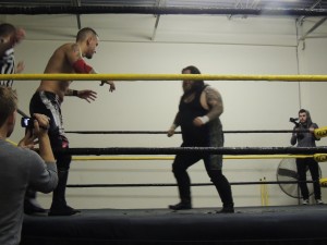 Stockade vs Quivering Quincy at CZW Dojo Wars XV 01