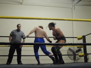 Rex Lawless vs Andrew Wolf at CZW Dojo Wars XVIII 01