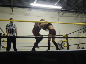 Brittany Blake vs Dan O'Hare at CZW Dojo Wars XXIII 01