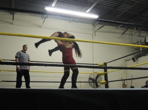 Brittany Blake vs Dan O'Hare at CZW Dojo Wars XXIII 02