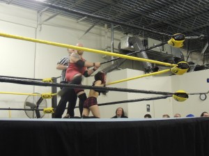 Brittany Blake vs Dan O'Hare at CZW Dojo Wars XXIII 03