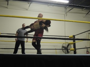 Brittany Blake vs Dan O'Hare at CZW Dojo Wars XXIII 04