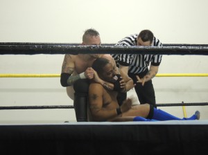 Josh Adams vs Frankie Pikard at CZW Dojo Wars XXIII 03