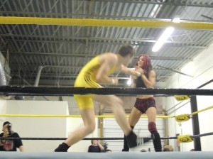 Brittany Blake vs Curt Robinson at CZW Dojo Wars XXVIII 02
