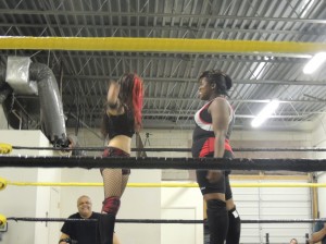 Brittany Blake vs Jasmine Naveen at CZW Dojo Wars XXXII 02