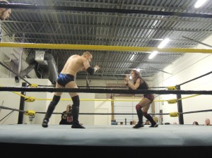 Josh Adams vs Brittany Blake at CZW Dojo Wars XXX 01