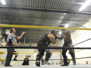 Nick Payne and Hakim Ali vs. Nate Carter and Dave McCall at CZW Dojo Wars XXXII 01