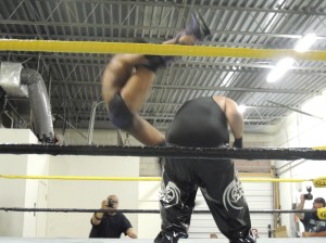 Nick Payne and Hakim Ali vs. Nate Carter and Dave McCall at CZW Dojo Wars XXXII 03