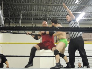Qefka the Quiet and Dan O’Hare vs George Gatton and Penelope Ford at CZW Dojo Wars XXX 03