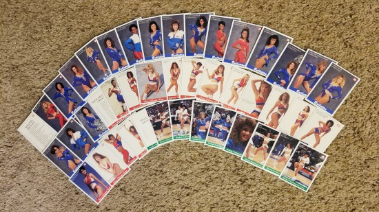 Pro Cheerleader Cards
