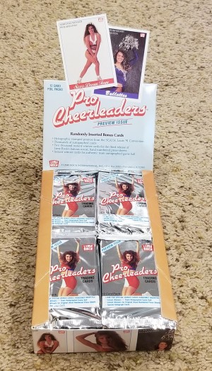 Pro Cheerleaders Card Box